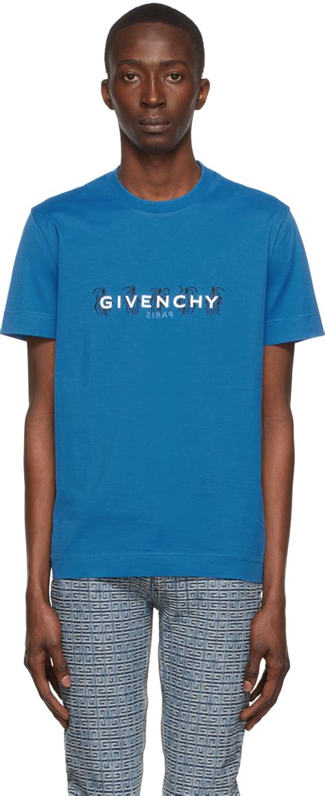 givenchy blue tshirt|Givenchy t shirt euro.